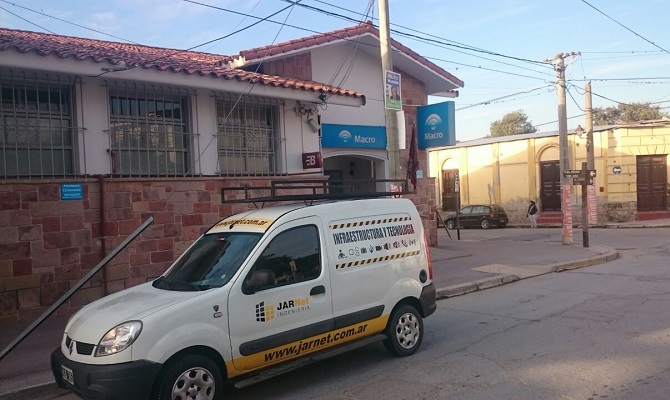 Trabajo realizado a Banco Macro en Salta, Argentina